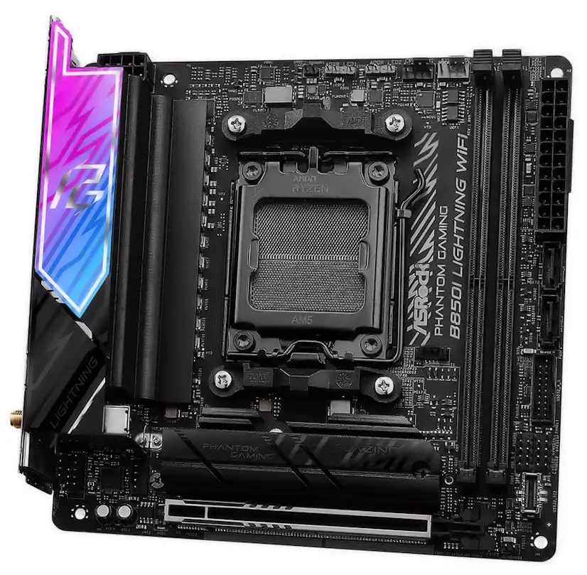 Montaje Placa Base ASRock B850I Lightning WIFI El Molar El Molar PC - Montaje Placa Base ASRock B850I Lightning WIFI El Molar